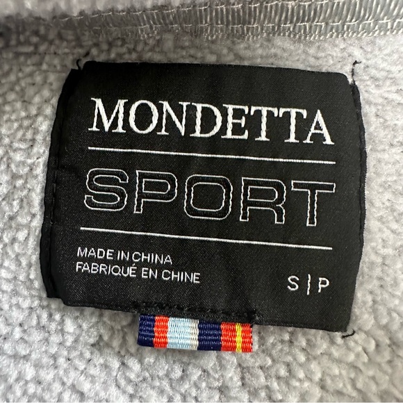 Mondetta Sport Gray Zipper Front Long Sleeve Coat Jacket, Small - Picture 7 of 9